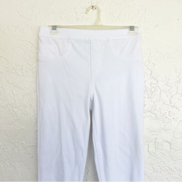 Spanx White Stretch Jeans Jean-ish Ankle Skinny Legging 20018 Size Small - Picture 4 of 7